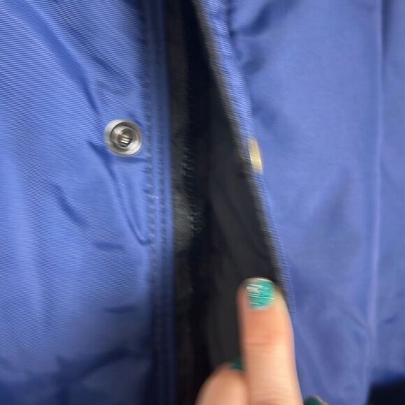 Vintage RefrigiWear Insulated Carpenters Overalls Adult XL Puffer Blue Work Wear - Picture 3 of 11